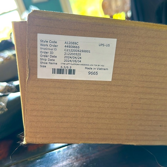 NEW Chuck Taylor All Star Lift Platform Glitter Comfort Low Top Wide Width - Picture 8 of 8